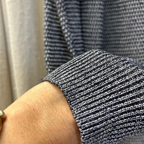 VINCE Rayon/Linen Blend Knit Relaxed Longline Cardigan Sweater Women’s Size XL - Picture 4 of 13